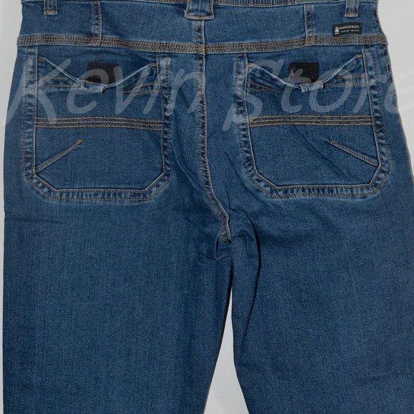 NWT Men jean relaxed fit in Blue G.H Bass - Picture 7 of 10